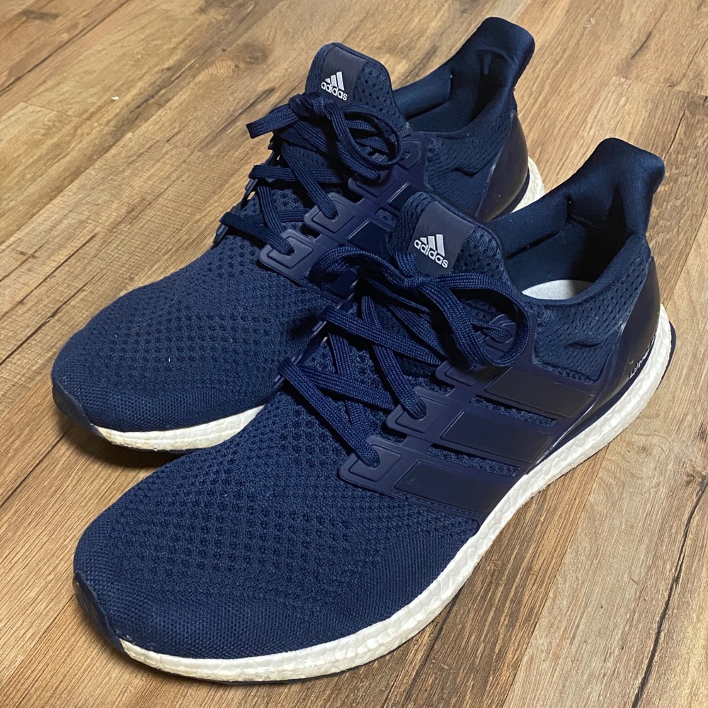 Adidas Ultraboost 1.0 DNA Navy Blue Men Running Shoes ID5935 Size 13